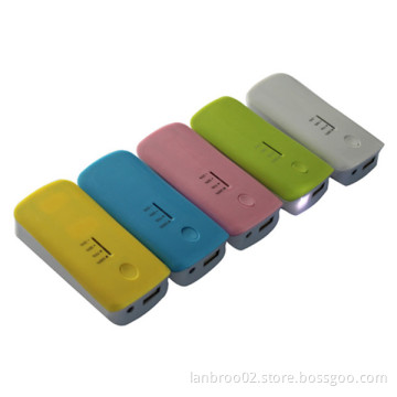 Pocket Power Bank with LED Flashlight